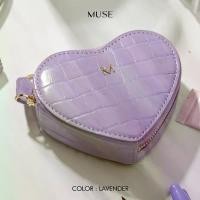 ราคา MUSE Heart Coin Pouch กระเป๋าใส่เหรียญทรงหัวใจ (1729433872875949004)