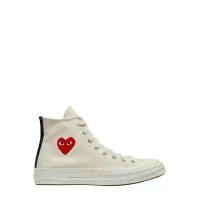 ราคา Converse Small Red Heart High Top Sneaker (White) (1732442315358504284)