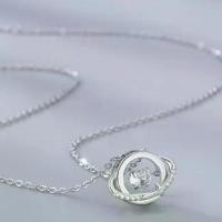 ราคา สร้อยคอเงินแท้ Heart Of Galaxy Necklaces silver925 สร้อยคอแฟชั่น สร้อยคอจี้ผู้หญิง จี้เงินแท้ COD (1732269665052755022)