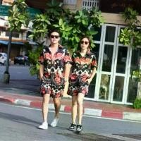 ราคา Ryll&Co เสื้อเชิ๊ตฮาวาย SECRED HEART SHIRT มี2สี (1729544998689016360)