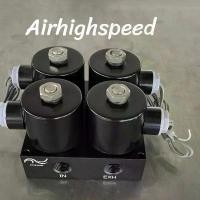 ราคา บล็อคโซลินอยด์ 4 วาล์ว (สีดำ) รูลม3/8“(3หุน) Solenoid Valve Block 4 Valve 3/8" อุปกรณ์ควบคุมการเปิด-ปิด ลมเข้า-ออก (1731413204709640135)