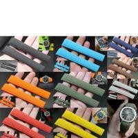 ราคา สายนาฬิกาแบบยาง รุ่น Tempomat Curved End Vulcanized Rubber Strap for Patek Philippe Aquanaut (1729829176346904868)