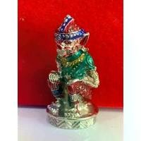 ราคา พระปทม COD. หนุมานหล่อ รุ่นรวยพันล้าน เนื้อโลหะชุบนิเกิ้ล ลงยาแดง เขียว น้ำเงิน หลวงปู่ศิลา สิริจันโท ปลุกเสก meditation พระปทม (1732450342883788535)