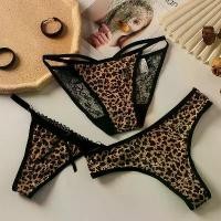 ราคา กางเกงชั้นในไร้ตะเข็บ, ลูกไม้เซ็กซี่, สิ่งล่อใจ, กางเกงชั้นในหนังนิ่มร้อน, ผ้าฝ้ายแท้, เอวต่ำ, ระดับไฮเอนด์, พิมพ์ลายเสือดาว, T-back บาง, สำหรับผู้หญิง dress kaning กางเกง ใน ผ้านี้ ม ใส่ สบาย (173196