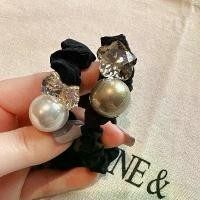 ราคา ที่คาดผม Scrunchie, ที่คาดผมโบว์ดอกไม้ Rhinestone ไข่มุก, ยางรัดผมยืดหยุ่นสูง, ที่คาดผมหางม้าต่ำ, ที่คาดผม, สำหรับที่คาดผม, ผ้าโพกศีรษะ (1730057200968698093)