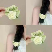 ราคา โบว์นักเรียนติดผมใหญ่ๆCamellia Scrunchie, สีขาวโรแมนติก, ที่คาดผมหวาน, สำหรับผู้หญิง, เชือกผูกผมหางม้า, เครื่องประดับผมซาลาเปา (1732026095751693366)