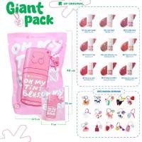ราคา ของแท้ 100% 2P ORIGINAL OH MY TINT GLOSS GIANT PACK (ครบ 9 เฉดสี) เซ็ทโปร 7 ชิ้น kate 07 lipstick กระจกลา กลา (1731966072961075167)