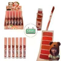 ราคา [จัดส่งทันที] (แบ่งขาย 1ชุด 6 ชิ้น)Karite Colors Peach Matte Liquid Lip ลิควิดลิปสติกแมทต์ สีพีช กันน้ำ ไม่หลุดลอกระหว่างวัน (1732493669076796492)