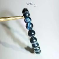 ราคา กำไลข้อมือ Blue Tiger's Eye หินตาเสือสีน้ำเงิน 8mm (1731939787805394160)