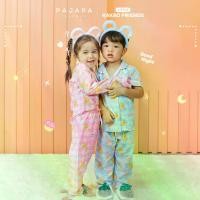 ราคา [พร้อมส่ง] ชุดนอนเด็ก พรีเมียม ลาย Collection : Good Night 2 ( Little Apeach & Little Ryan ) ลิขสิทธิ์แท้ แบรนด์ PAJARA (1732182843058193765)
