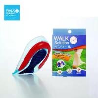 ราคา [ส่งฟรี] WALK Solution แผ่นรองส้นเท้า Heel Cup All day fort แผ่นรองเท้าเพื่อสุขภาพ เสริมส้นเท้า รักษาอาการปวดส้นเท้า รองช้ำ เพิ่มความนุ่ม ซัพพอร์แรงกระแทก (1731673815019783507)