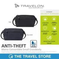 ราคา TRAVELON Anti-Theft Metro Convertible Small Crossbody (43416) กระเป๋าสะพายข้าง กระเป๋าคาดอก (1731810776136255731)