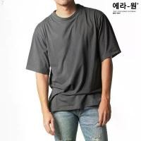 ราคา era-won เสื้อยืดโอเวอร์ไซส์ทำความสะอาดตัวเองได้ Oversize Anti-bac T-Shirt สี Dark Grey (1732475631971173600)