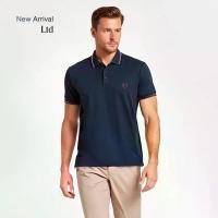 ราคา LTD เสื้อโปโลป้องกันแบคทีเรีย ผู้ชาย สีน้ำเงินเข้ม | Anti-Bacteria Polo (Slim Fit) | 00931 (1731913239558981078)