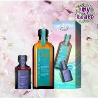 ราคา Moroccanoil Summer Time Cool เซ็ทบำรุงเส้นผม ประกอบด้วย (Treatment 100 ml / Treatment Purple 25 ml) (1732501024545604883)