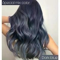ราคา MERZii Color Dark blue Treatment hair color 3in1 ทรีทเม้นท์เปลี่ยนสีผม เมอซี่คัลเลอร์ สีน้ำเงินเทาอ่อน(พื้นผมระดับ10) Special mix color (10+46) (1730506580377569926)