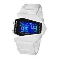 ราคา Square Night Light Function Fighter Aircraft LED Watch Men's and Women's Sports Watch Couple Watch Children's Student Watch Wholesale (1732478124607309246)