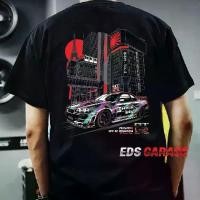 ราคา ใหม่ [เสื้อยืดกราฟิกผู้ขายท้องถิ่น] Hks Nissan Skyline GTR R34 godzilla JDM Men's T-shirt (1732491109574477186)