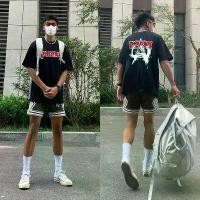 ราคา เสื้อยืด FPA Men's Streetwear USA ปี 2025 - สไตล์ฮิปฮอปย้อนยุค ผ้าฝ้ายเนื้อหนาคุณภาพดี - ทรงหลวม แฟชั่นบาสเก็ตบอล (1732018115598517883)