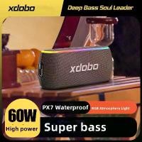 ราคา ลำโพงบลูทูธกลางแจ้งแบบพกพา XDOBO X8 III, 60W, พลังสูง, กันน้ำ IPX7, ซับวูฟเฟอร์, Caixa De Som, พร้อมไฟ RGB, ลำโพงบูม (1730867427480013820)