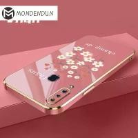 ราคา เคสสำหรับ SAMSUNG Galaxy A20s เคสโทรศัพท์ตรง 6D เปลือกนิ่มชุบด้วยไฟฟ้า + ดอกเบญจมาศลายจุด Fleur champ de soft หรูหรา คุณภาพสูง การป้องกันใหม่ ดีไซน์ใหม่ (1729632149371390910)