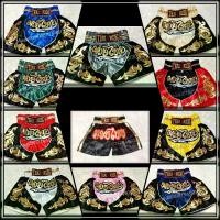 ราคา [COD] กางเกงมวย ลายไทย สำหรับเด็กชายและเด็กหญิง Thai Boxing Shorts For Child (1731800644592764693)