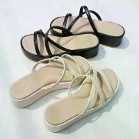 ราคา ALIN BRAND รองเท้าส้นตึก สูง 1.5 นิ้ว รุ้น โฟลว์ COD (1731861468507833910)