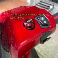 ราคา Kamui Brand อุดกระจกGiorno+ Abs / Cbs มีให้เลือก 8สี grip sensor เวฟ 125 หัวเถิก แคชบาร์ nmax 2025 125i ไฟเลี้ยวบังลม ชุด 4 บังลม (1732061050553599858)
