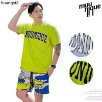 ราคา แนะนำ MUUNIQUE T-shirt เสื้อยืดสกรีน รุ่น Muunique Brand 201244 (1731355436504810792)