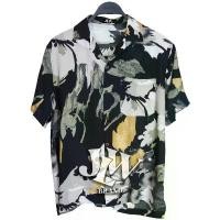 ราคา เสื้อฮาวาย ลายดำเหลือง ผ้านิ่ม M L XL Oversize คอฮาวาย JLW BRAND จัดส่งฟรี กทม (1731963839567594724)