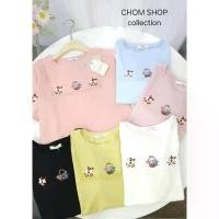 ราคา เสื้อยืดป้ายchomส.1งานปัก สินค้าแนะนำ เสื้อผ้าสไตล์ y2k เสื้ออก60นิ้วไซซ์ใหญ่ b lt _ brand (1731931600229664669)