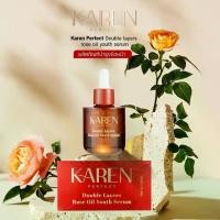 ราคา NEW!!! Karen Perfect Double Layers Rose Oil Serum เซรั่มกุหลาบ กล่องสีแดง Skincare สกินแคร์ (1730522848489277666)