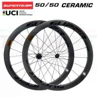 ราคา ล้อจักรยานเสือหมอบคาร์บอนเซรามิค Superteam curve power (ceramic) ริมเบรค ดิสเบรค (1729677799216351263)