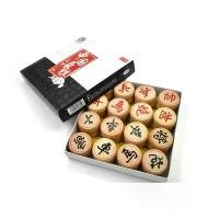 ราคา ตัวหมากรุกจีนไม้บีช Beech Wood Chinese Chess (รุ่น Black Dragon) (1731441889301203290)