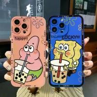 ราคา เคสป้องกัน, สำหรับ Xiaomi Redmi Note 13, 12 Pro, 5G, 12S, 11S, 13C, A1, 10 Pro, 4G, 10S, Redmi 10C, 9C, 9S, A2 Lucky Spongebob, Happy Patrick Star, ฝาครอบขอบสี่เหลี่ยม, เลนส์เต็ม (1730232034477443234)