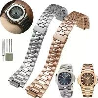 ราคา สายสแตนเลส, อุปกรณ์เสริมนาฬิกา, 25X13MM, สำหรับ PATEK PHILIPPE Nautilus 5711 5712 1A010 AQUANAUT Series, สายนาฬิกาสายรัดข้อมือ (1731549744002402463)