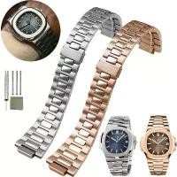 ราคา สายสแตนเลส, อุปกรณ์เสริมนาฬิกา, 25X13MM, สำหรับ PATEK PHILIPPE Nautilus 5711 5712 1A010 AQUANAUT Series, สายนาฬิกาสายรัดข้อมือ (1730197129045772638)
