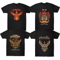 ราคา ผ้าหนาทรงสวยเสื้อยืดสตรี Muay Thai Boran Sak Yant The Garuda T-shirt/เสื้อมวยไทยโบราณสักยันต์เทพครุฑ S-5XL ขายดี (1731931729539991163)