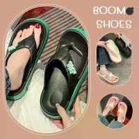 ราคา BOOMรองเท้าแตะหูหนีบ ทรงหนา แต่งหมุดตัวหนังสือ DOG สีทูโทน (87) (1732234345230665310)