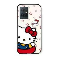 ราคา เคสโทรศัพท์แก้ว ฝาครอบป้องกัน กรอบเคสนิ่ม สำหรับ Vivo Y75/V7/Y755G/Y33S5G/Kitty Cat 05 (1731634678309554736)