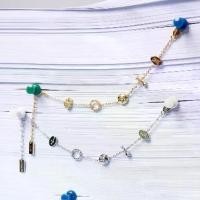 ราคา สร้อยข้อมือ YVIS x BIRD EYE VIEWวัสดุ: ทองเหลืองชุบทอง 18k และเงิน ทองแดง ชุบโรเดียม. ปราศจากนิกเกิล. (1732081542515098783)