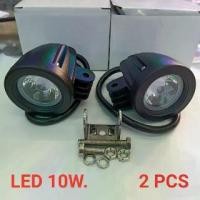 ราคา LED 10W 12V-24V Light Bar ไฟสปอตไลท์ ติดรถมอเตอร์ไซค์ รถยนต์ ขายเป็นคู่ (1732212041112454261)