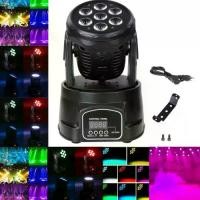 ราคา Led stage light moving head beam ไฟเวที ไฟพาร์มูฟวิ่งเฮด 4IN1 ไฟตกแต่งเวที ไฟพาร์ rgbw เปลี่ยนรูปแบบไฟ 7 แบบ ไฟกระพริบตามเพลงฟรืออัตโนมัติ ใช้งานคู่กับบอร์ดควบคุม DMX ได้ led disco dmx (17296054744934