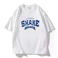 ราคา เสื้อยืดOversize สำหรับผู้ชาย - ผู้หญิง ลาย "SHAKE" สีดำ สีขาว เสื้อยืดเท่ๆ เนื้อผ้า COTTON100% เกรดพรีเมียม คอกลมไม่ยืดไม่ย้วย (1730116815228864830)