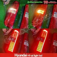 ราคา จัดส่งเฉพาะจุด ไฟท้าย H1 starlex hyundai 2008 2010 2012 2014 2016 2018 2019 โคมแดง LED Bar ตั้ง (1731621285257315929)