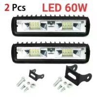 ราคา LED 60w 12v-24v LED Light Bar ไฟสปอร์ตไลท์ ติดรถมอเตอร์ไซค์ รถยนต์ (1731677728378750973)