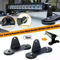ราคา (ขายดี)2Pcs ไฟ LED หลังคารถ Strong Light แผ่นฐานรอง Mount แม่เหล็กยึดโทรศัพท์สำหรับ SUV Bar อุปกรณ์เสริมภายนอกรถยนต์ (1731187722615753438)