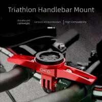 ราคา ที่วางนาฬิกาจับเวลาถอยหลัง TT Bar จักรยาน, YLERI, มัลติฟังก์ชั่น 22.2/25.4 มม. ที่ยึดคอมพิวเตอร์แฮนด์บาร์ TT, อะลูมินัมอัลลอยปรับได้สากลฐานกล้องกีฬาจักรยาน, อุปกรณ์เสริมสำหรับจักรยาน (1731978716443608