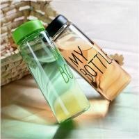 ราคา CWGAON มีบริการเก็บ YH My bottle ชุด 12 ชิ้น ขวดน้ำพลาสติก กระบอกน้ำสีใส คละสี กระบอกใส่น้ำ 500 ml/ราคาถูก ทนทาน (1732322389260469296)