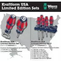ราคา Wera ชุดไขควง,ที่เปิดขวด Kraftform USA Screwdriver Set With Bottle Opener - 7 Pieces, Limited Edition รุ่น 300043 ประแจปอนด์ 4 หุน ปะแจ เครื่อง มือช่าง (1732034159738980242)